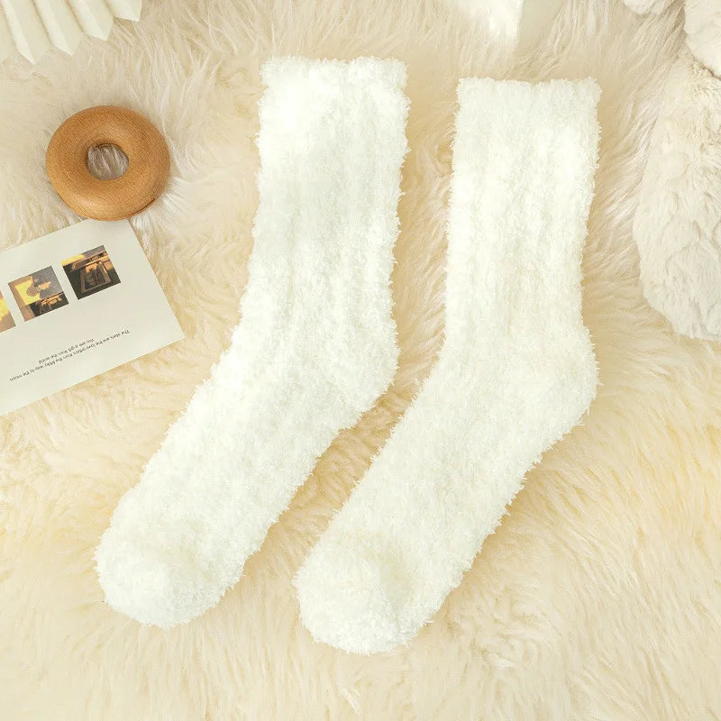 Chaussettes Pilou Pilou blanches unies