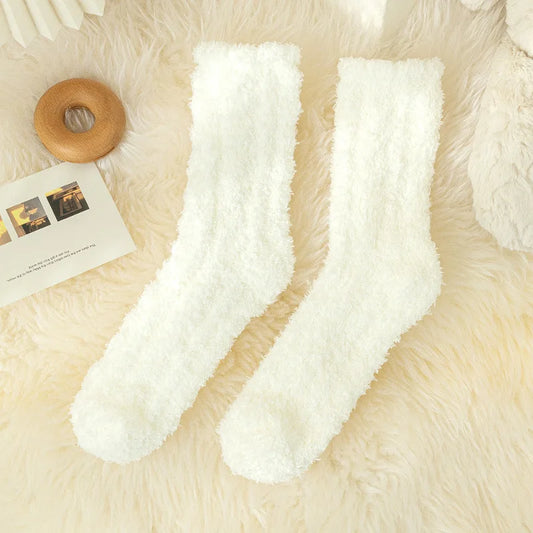 Chaussettes Pilou Pilou blanches unies