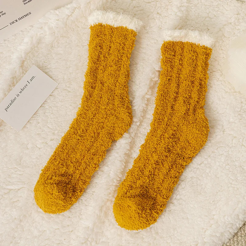 Chaussettes Pilou Pilou jaune